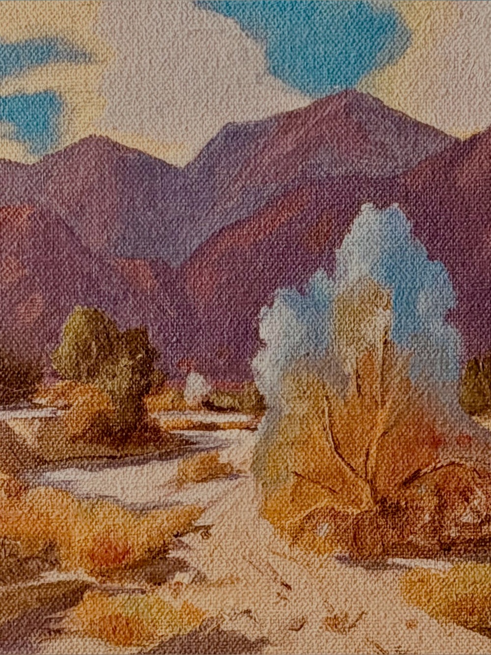 Desert Landscape Fine Art Print